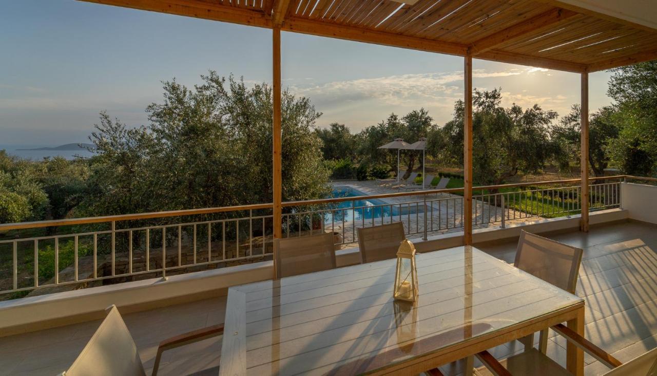 Abelia Luxurious Villas Finikounta Ngoại thất bức ảnh