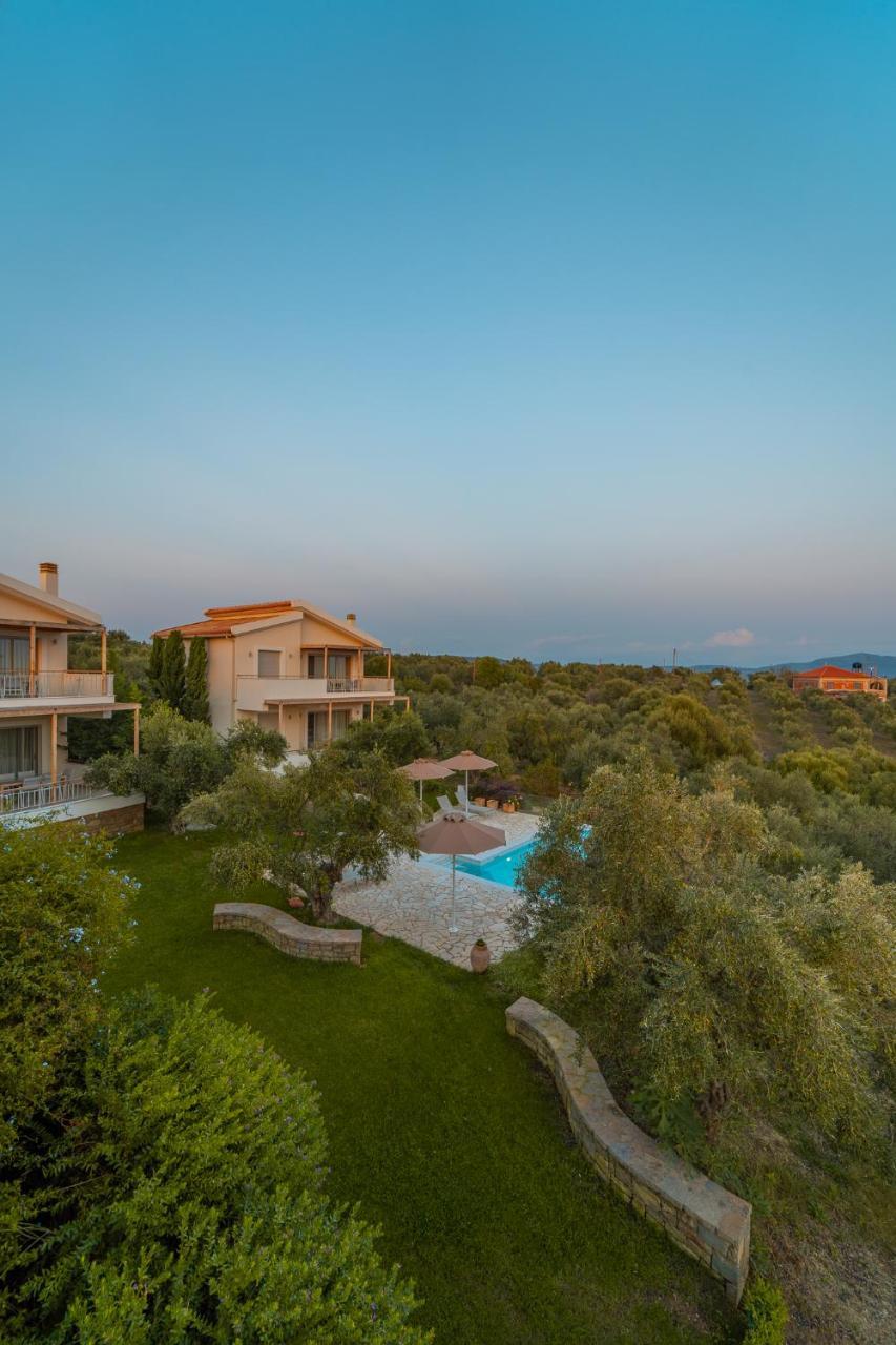 Abelia Luxurious Villas Finikounta Ngoại thất bức ảnh